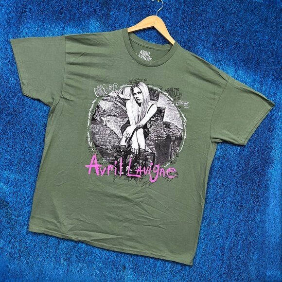 Avril Lavigne Self Titled Punk Rock Graphic T-Shirt Size XXXL - Picture 3 of 4